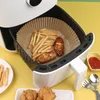 Double Boilers 50Pcs Special Paper For Air Fryer Disposable Liner Non Stick And Oil-absorbing Baking Kitchen Accessories20CM