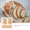 Depolama Şişeleri 50 PCS Paper Bakery Çantaları Çok Fonksiyonlu Tedavi Edinme Paketleme Ekmek Uygun Tedarik Penceresi Ev Yapımı Taşınabilir Clear