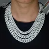 Passa il tester del diamante Moissanite Set di gioielli in argento Hip Hop Cartoon 3d Sonic Ciondolo Collana a catena a maglia cubana per uomo