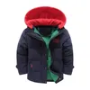 Down Coat New Boys Thickened Hooded Detachable Down Jacket Boys' White Duck Down Clothes Kids Warm Quilted Casual Outdoor Coats x0825