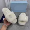 Designer Schoenen Sandalen Slippers Slippers Mode Antislip Vrouwelijke Slides Dames Harig Pluizig Namaakbont Merk Warm Binnen