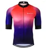 Vestes de course Weimostar été hommes cyclisme vélo vélo demi manches Jersey Top vêtements de sport S-XXXL