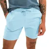 Calças masculinas soltas ajuste casual recortado verão retalhos calças masculinas shorts atléticos grandes e altos