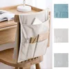 Opbergdozen canvas sofa armrest organisator 3 kleuren anti-slip boeken zakje hangen met 4 zakken stoel zonsonderhoudingen zakhouder