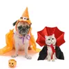 Costumes de chat, vêtements décoratifs pour chien, cape décorative pour chiot, accessoires de Cosplay d'halloween