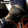 منصات الركبة المرفق Cuirassier Kneepads دراجة نارية الحامي الحامي Motocross ركوب الكوع منصات دراجة نارية حامية الركبة معدات الدراجات النارية X0825