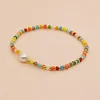 Link Bracelets Go2boho Sell 2mm Mixed Color Crystal Iron Gallstone Spacer Single Pearl Bracelet 2023 In Gifts