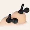 乳房形式乳首吸盤バイブレータークランプ拡大器クリトリスクリップマサジャー刺激装置ポンプフェチSMアダルトゲームおもちゃ230824 230901