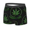 Underbyxor Happy Smoker Man's Boxer Briefs andningsbara roliga tryck shorts födelsedagspresenter