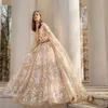 أنيقة Lllusion Lace Wedding Dress جديدة