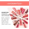 Glasspiegel transparente Lippenfarbe feuchtigkeitsspendende Lippenschutz Minze Lippenanreicherung flüssiger Früchte Lippenhonig