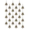 Party Supplies Bronze Horn Bell Small Bells Bag Hanging Decor Mini Festival Festlig prydnad