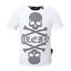 PLEIN BEER T-SHIRT Heren Designer T-shirts Merkkleding Strass PP Schedels Mannen T-SHIRT RONDE HALS SS SCHEDEL Hip Hop T-shirt Top Tees 16626