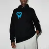 Męskie bluzy bluzy projektant z kapturem Letter Graffiti Love Drukuj Casual Clothing S-xl