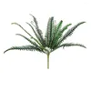 Decorative Flowers Artificial Plant Plastic Iron Fern Tree Flower Wedding Decoration Landscape Family Bedroom Garden Party