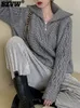 Suéteres femininos BZ Moda Temperamento Designer Camisola de malha para massa frita torções padrão casual roupas femininas 2023 25x01722 230824