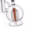 Venta al por mayor Arm Tree Perc Glass Bongs agua colorida Bubbler dab rig bong con 14 mm quemador de aceite masculino tazón Ashcatcher Water Pipe hookah