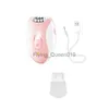 Kemei Epilator Man Women Electry Lady Body Remover Remover Shaver Leg Armpit Face Hair Depilatory Rechargeable2 Speeds HKD230825