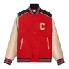 Mens Jackets Men Fashion HighEnd Brand Jacket Original Design Patchwork C Embroidery Women Coat High Quality Unisex Famous Baseball Uniform 230824