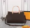 TOP Designer Femmes Fourre-tout Sac de luxe Pallas Sacs à main Sacs à bandoulière de qualité supérieure Lettres de fleurs en cuir Crossbody Dames Mode Sacs à main de maquillage à carreaux