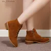 Boots Women Boots Ankle Boots Casual Booties Spring Autumn Women Shoes Zipper Ladies Motorcycle Botas 2022 T230824