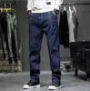 Mens Jeans Harem Elasticidade Solta Hiphop Baggy Denim Calças Lazer Homens Roupas Carga Calças Grande Tamanho 44 Bottoms 230824