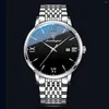 Wristwatches Men'S Watch Platinum Top Luxury Quartz Waterproof Boys' Business 2023