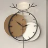 Relógios de parede ferro arte redonda moderna bateria operado simples relógios únicos sala estar grande reloj de pared casa decoração itens