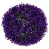 Decorative Flowers Eucalyptus Grass Ball Indoor Topiary DIY Ornament Faux Plants Outdoor Artificial Shrubs