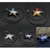 Pendentif Colliers E0BE Corée Cuir Corde Starfish Collier Femmes Ras Du Cou Style Gothique Punk Collier Pour Fille Streetwear Chocker