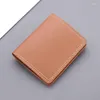 Wallets 2023 Vertical Men's Wallet Short And Simple Ultra-thin Mini