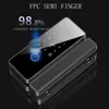 Tuya App FingerPrint Lock Bluetooth Smart Glass Door Biometric Electronic Control Door Lock 13.56MHz RFID Remote Unlock HKD230824