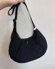 Borsa a tracolla firmata limone Borse tote Donna Moda Nylon nero impermeabile Luna Fitness Borsa yoga Borse a tracolla casual da donna