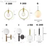 Modern LED Round Glass Ball Pendant Lights Iron E14 Pendant Lamps Hanging Light Fixture for Living Bedroom Dining Room HKD230825