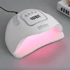 Nageldrogers 280W ZON X12MAX UV LED Lamp Voor Snelle Gel Polish Droger Machine 66leds Licht voor Nagels manicure Salon Gereedschap 230825