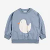 Hoodies Sweatshirts 23AW Kinderen Winter T-shirt met lange mouwen BC Kids Merk Truien Jongens Meisjes Super Fashion Designer Fleeced Tops Sweatshirts 230825