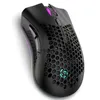 BM600 Rechargeable Gaming Mouse USB 2.4G Wireless RGB Light Honeycomb Gaming Mouse Desktop PC Computers Notebook Laptop Mice HKD2308251.