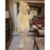 Urso polar mascote traje andando terno de halloween grande evento traje terno vestido de festa vestuário traje de carnaval