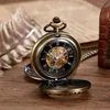 懐中時計2サイドオープンギフト彫刻機械懐かしい時計男性女性フォブハンドウィンドダブルハンターローマ数字230825