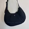 Borsa a tracolla firmata limone Borse tote Donna Moda Nylon nero impermeabile Luna Fitness Borsa yoga Borse a tracolla casual da donna