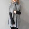 Pulls pour femmes B5 Vêtements d'hiver Femmes Mode Dames Plus Taille Pull Femme Tricoté Outwear Jumper Qualité