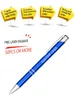 Ballpoint Pens Mase Metal Ball Pen Niestandardowe Pióry Ballpoint Dodaj reklamę Prezentację Premium Premium Personalized Giveaway 230825