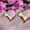 Band Rings Itungsten 6mm 8mm Engagement Wedding Band Gold Plated volfram Finger Ring For Men Women Par Fashion Jewelry Comfort Fit 230824