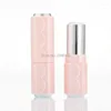 Storage Bottles 12.1mm Pink Empty Plastic Lipstick Cosmetic Packaging Container Elegant Green Lip Tubes Refillable Bottle 30pcs 50pcs