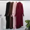 Vêtements ethniques Musulman Abaya Robe de prière à capuche Smocking Manches Femmes Jilbab Vêtements islamiques Dubaï Saoudien Robe noire Turc Modesty 230824