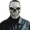 Party Masks Halloween Ghost Mask Skull Full Face Mask Black Balaclava Fancy Dress Party Cosplay Game Character Props 230824