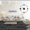 Zegar ścienny 3D Europejski akrylowa naklejka ścienna domowe dekoracja biurowa salon kwarcowy kubek do kawy kuchnia dekoracje ścienne HKD230825 HKD230825