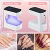 Nageldrogers Mini USB-lamp LED UV-manicuremachine voor het uitharden van gellak Draagbare sneldrogende droger met slimme sensor Art Tool 230825