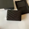 10A Super Original Quality Genuinel Leather Mini Shipper Wallet Womens Luxurys Designers Wallet Classic Emilting Purse Card Passport Wallet With Box