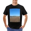 Polos pour hommes Route dans la campagne des champs. T-Shirt T-Shirts Graphiques T-Shirt À Manches Courtes Pour Hommes